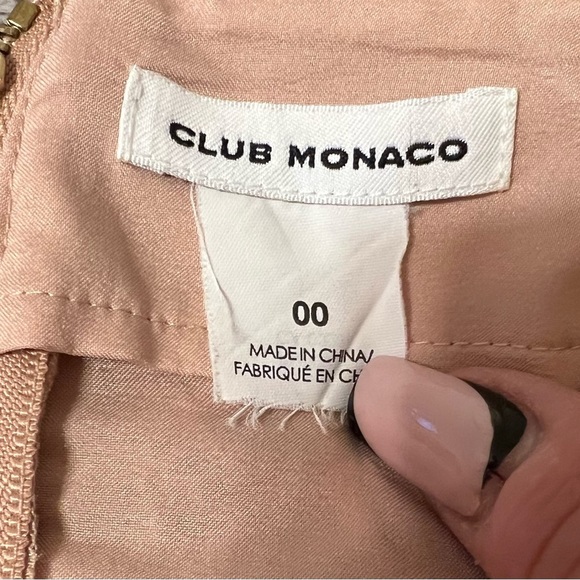 Club Monaco lace overlay mini skirt. - Picture 7 of 7